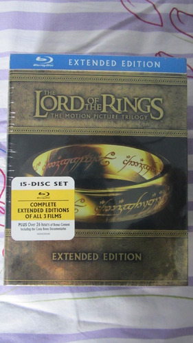 Imagen 1 de 7 de El Señor De Los Anillos Trilogía Versión Extendida Bluray