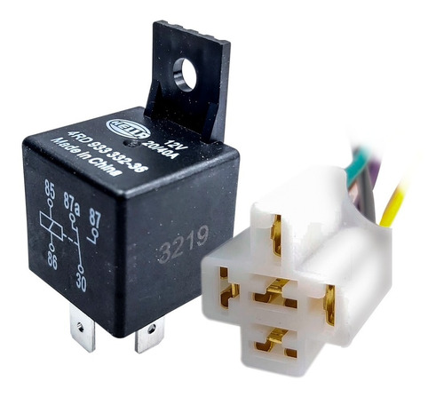 Relay 12v Y Conector 5c 30 Amp Hella