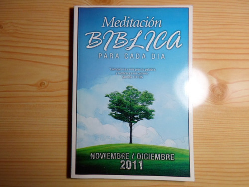 Meditación Bíblica Para Cada Día - Noviembre/diciembre