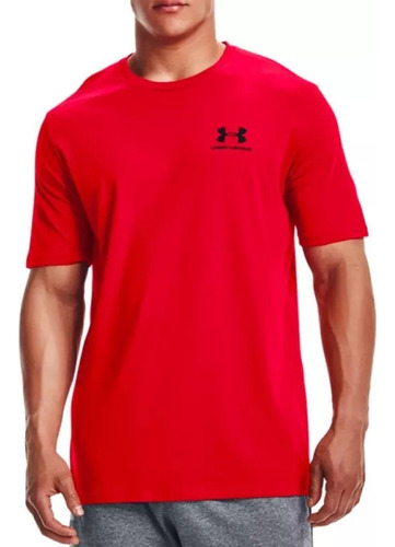 Playera Fitness Under Armour Rojo Hombre 1326799-600