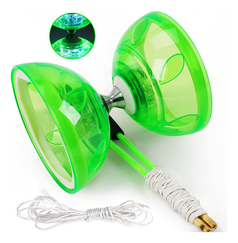 Set De Yoyo Diábolo Chino Bodyrhythm De Cinco Rodamientos