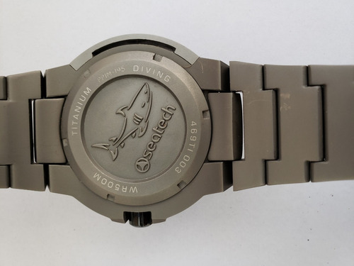 Relógio Orient Seatech Automático 469ti003 Titânio
