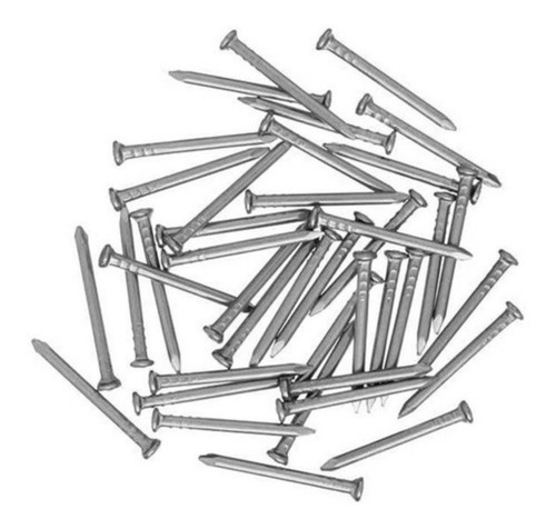 Prego Aço Com Cabeça 17 X 27 Âncora - Kit Com 100 Peças
