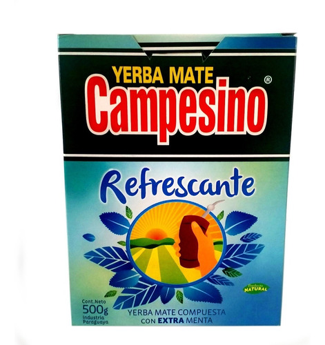 Yerba Mate Campesino Refrescante 3 Kilos