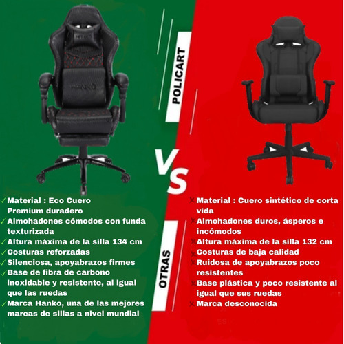 Silla Computadora Ergonómica Ragnar Apoya Pies Regulable