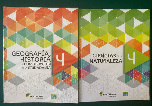 Santillana Pack 4to. Ciencias De La Naturaleza/geografia His