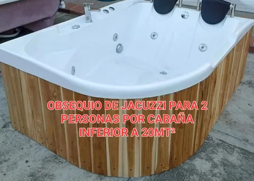 Construccion De Cabañas $ 1.777.000 Mt2 Obsequio Jacuzzi
