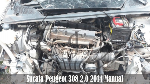 Imagem 9 de 11 de Sucata Peugeot 308 2.0 2014 Manual Para Retirar Peças