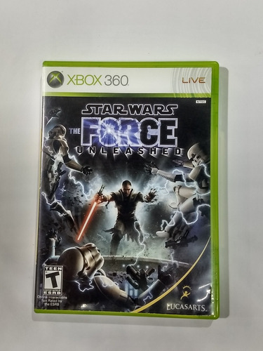 Star Wars Forcé Unleashed Xbox 360 **juego Físico 