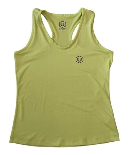 Top Deportivo U Sport Adulto Mujer. Talla Eg. Color Lima