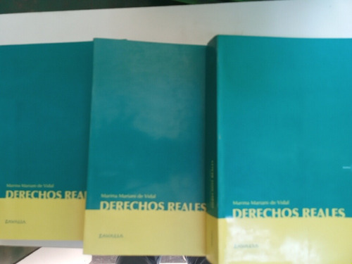 Libro . Derechos Reales . T. 1 . 2 . 3