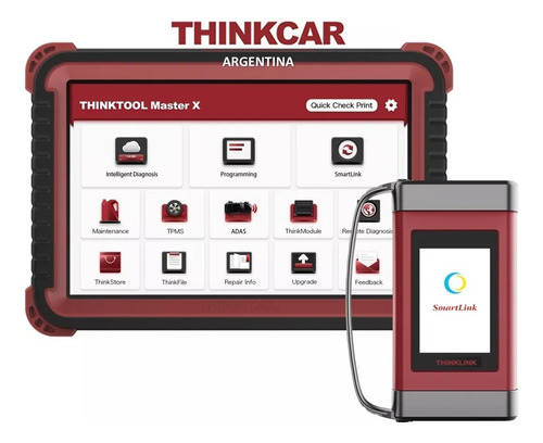 Thinkcar Master X Scanner Automotriz Prog. Codificaciones