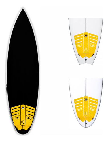 Deck Grip Prancha De Surf Fresado J. Bay Amarelo Wet Dreams