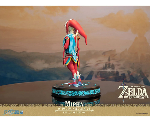 First 4 Figures Mipha Zelda Breath Of The Wild Exclusive