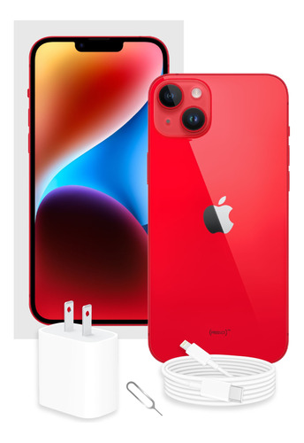 Apple iPhone 14 Plus 128 Gb Rojo Esim Con Caja Original  (Reacondicionado)
