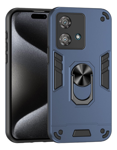 Funda Para Moto Edge 40 Neo Anticolisión Metal Apoyo