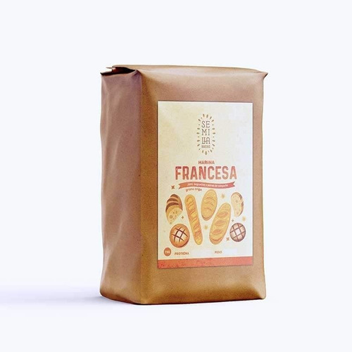 Harina Francesa De Panadería (packx3)