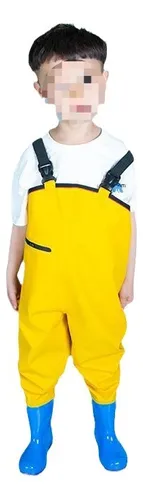 Mono De Pesca Impermeable Para Niños, Talla 24