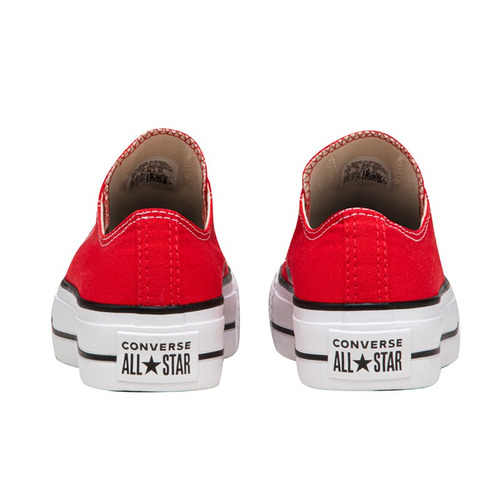 Zapatillas Converse Chuck Taylor Plataforma Rojas