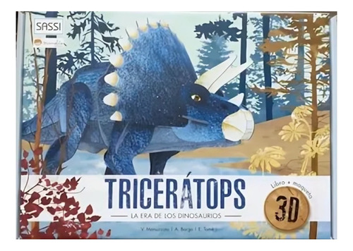 Libro Triceratops - 3d /120
