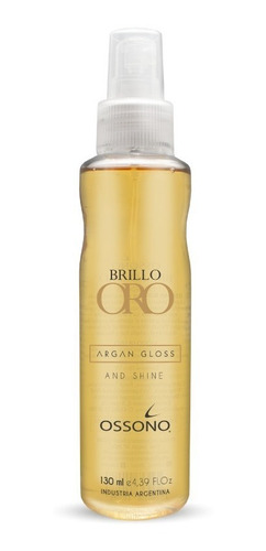 Brillo Oro Ossono X135ml Argan Envio A Todo El Pais