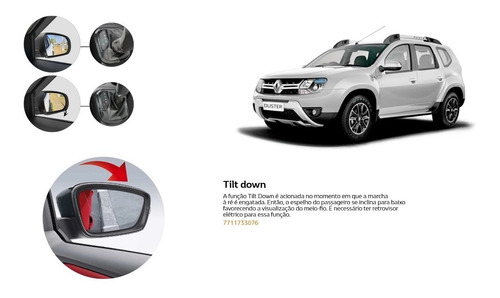 Módulo Tilt Down Renault Duster 2016 Original 7711733076