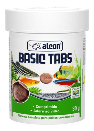 Ração Alcon Basic Tabs 30g