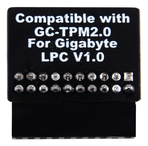 Módulo Newhail Tpm2.0 Lpc 20pin Módulo Con Infineon Slb9665