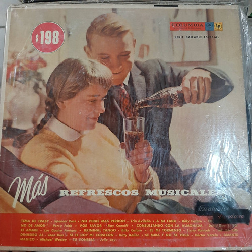 Vinilo Mas Refrescos Musicales Billy Cafaro Avileño Otro Cp2