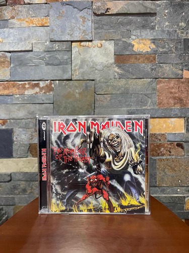 Cd Iron Maiden  The Number Of The Beast (ed. 1998 Eu)