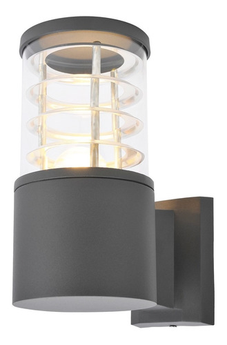 Lámpara Arbotante Cilindro Con Espiral Interior Muro 8372/gf