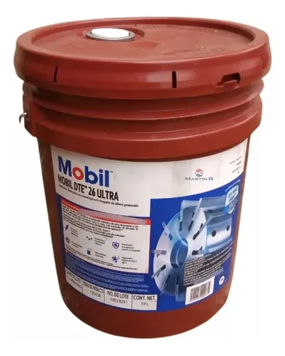comprar Aceite Hidráulico Mobil Dte 26 Iso 68 Cubeta 19l