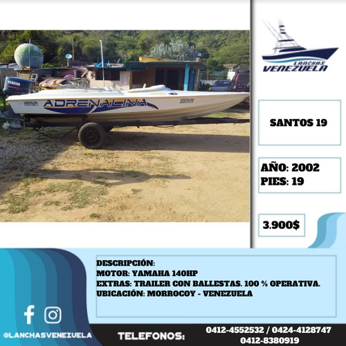Lancha Santos 19 Lv517