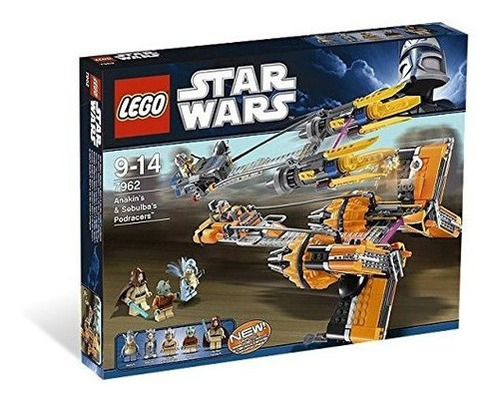 Lego Star Wars 7962: Anakin's Y Sebulba' S Podracers