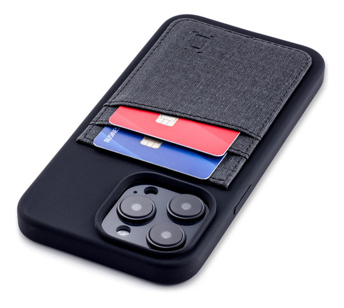 Funda De Tarjeta Dockem Para iPhone 14 Pro Max Con Silicona