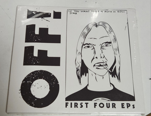 Off! - First Four Ep's. Cd Digipack  Hardcore Punk