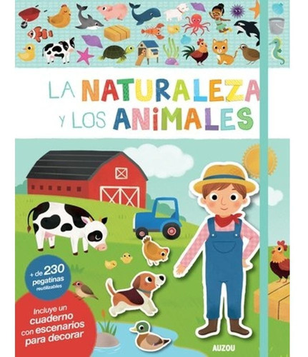 Libros De Stickers - La Naturaleza Y Los Animales