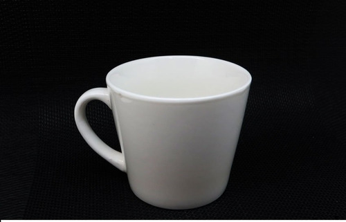 Set De 2 Tazas Para Cafe Ceramica Blanca 