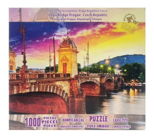 Wuundentoy Rompecabezas 1000 - Puente De Las Legiones Praga