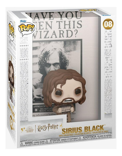 Funko Pop! Pop Art Cover! Harry Potter! Sirius Black 