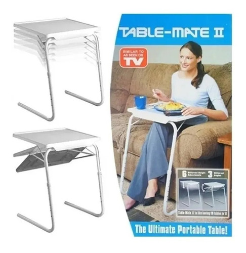 Mesa Ajustable Multiusos Table Mate Ii Portatil Plegable