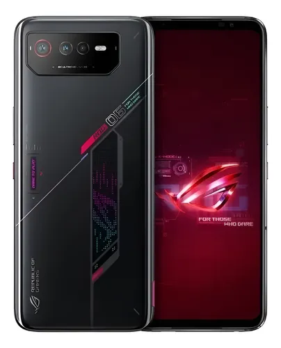 Asus Rog Phone 6 Dual Sim 128gb 12gb + Cooler Controle Phantom Bl...