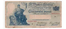 Comprar Billete 50 Pesos Moneda Nacional Progreso Bottero 1892