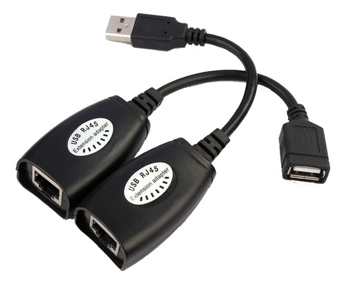 Extensor Usb 2.0 Por Rj45. Hasta 45 Metros. Boleta O Factura