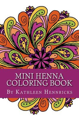 Libro Mini Henna Coloring Book - Hennricks, Kathleen