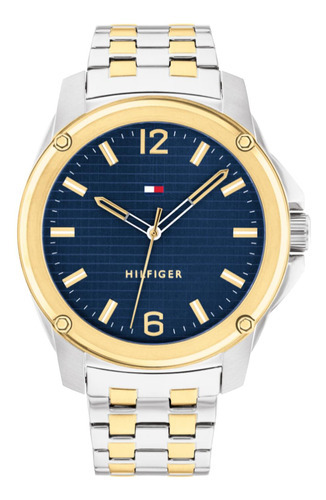 Relógio masculino de aço inoxidável Tommy Hilfiger 1710507 Jason