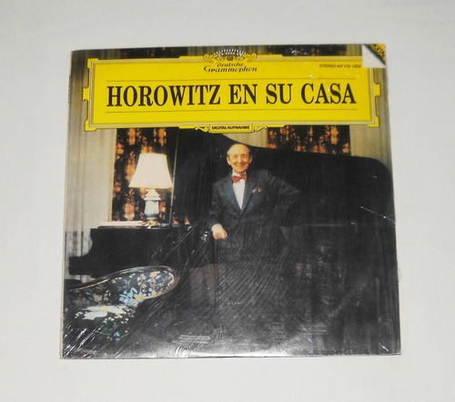Horowitz En Su Casa Mozart Schubert Liszt Lp Vinilo