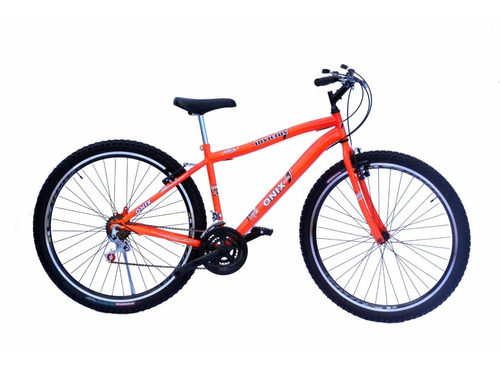 Bicicleta Aro 29 Onix Mtb 18m Com Aro Aero Cor Laranja Neon