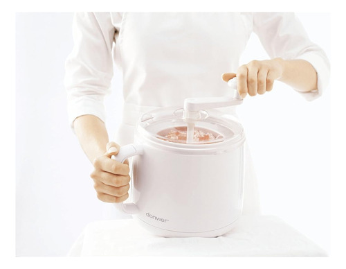 Donvier 837450 Máquina Manual Para Hacer Helados, 1 Cuarto,