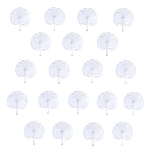 4 Elegantes Abanicos De Papel Para Decoración De Redondo